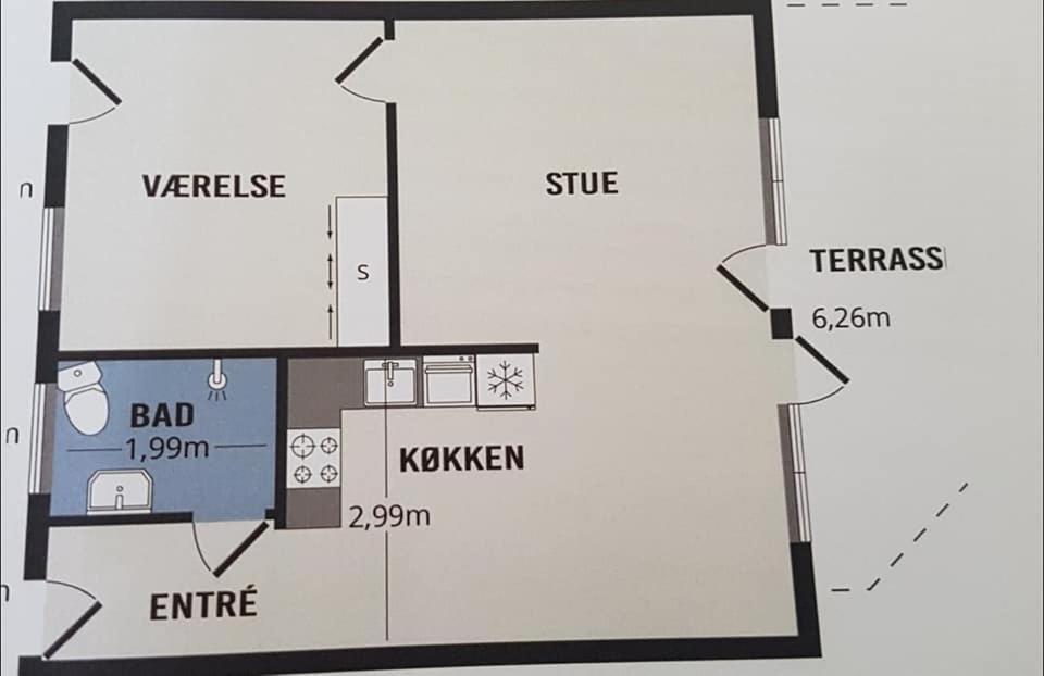 Centrum Ferielejlighed-apartment 4f Appartement Løkken